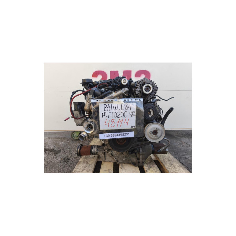 MOTORE COMPLETO BMW X1 Serie (E84) N47D20C 177 CV130 KW N47D20C diesel 1995