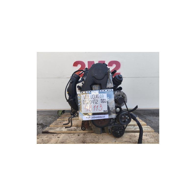 MOTORE COMPLETO VOLVO XC60 1° SERIE D5204T2 163 CV 119 KW D5204T2 DIESEL 1984 (08-)