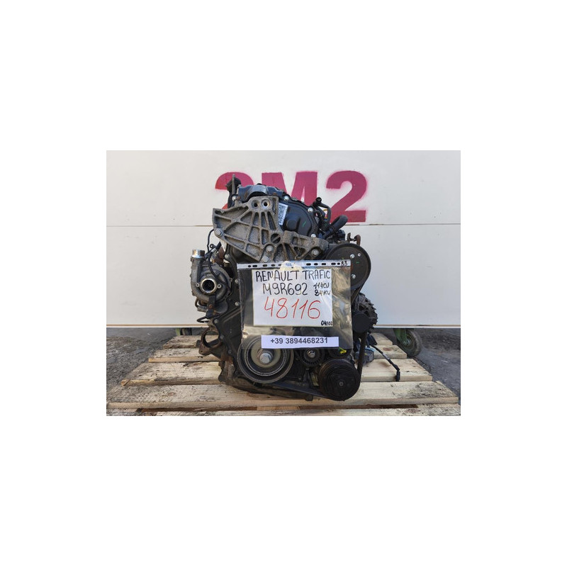 MOTORE COMPLETO RENAULT TRAFIC SERIE M9R692 114 CV 83 KW M9R692 DIESEL 1995 (14)