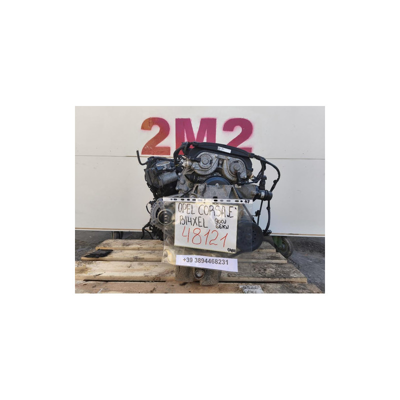 MOTORE COMPLETO OPEL CORSA E 3° SERIE B14XEL 90 CV 66 KW B14XEL BIFUEL/GAS 1398 (15-)