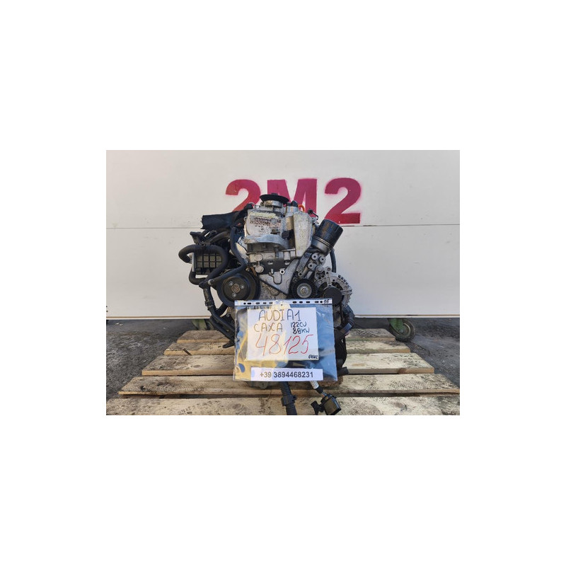 MOTORE COMPLETO AUDI A1 SPORTBACK (8XA) CAXA 122 CV 89 KW CAXA BENZINA 1390 (11-14)