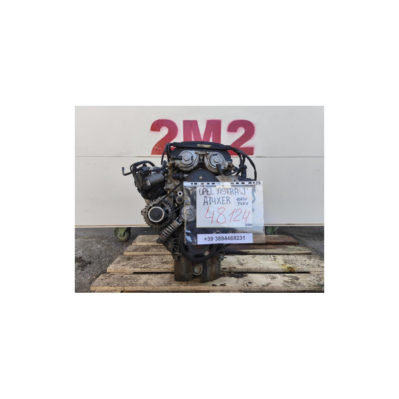 COMPLETE ENGINE OPEL ASTRA J A14XER 101 HP 74 KW A14XER PETROL 1398 (09-)