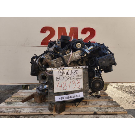COMPLETE ENGINE BMW 1 SERIES F20 B47D20A 150 HP 110 KW B47D20A DIESEL 1995 (11-19)