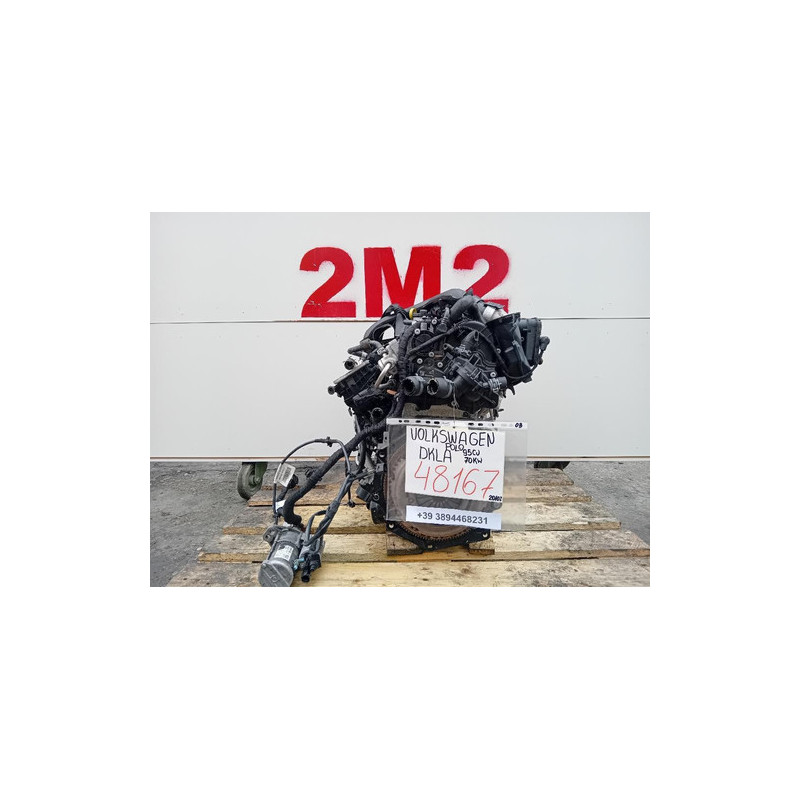 Complete engine Volkswagen Polo 6th Series DKLA 95 HP 70 KW DKLA Petrol 999cc (17)