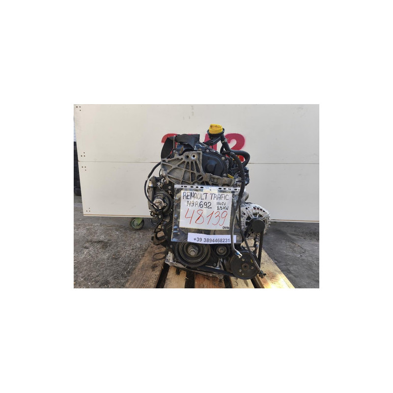 MOTORE COMPLETO RENAULT TRAFIC SERIE M9R692 114 CV 83 KW M9R692 DIESEL 1995 (14-)