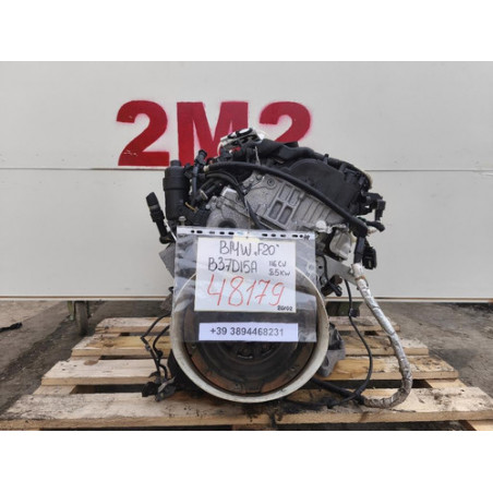 MOTORE COMPLETO BMW SERIE 1 F20 B37D15A 116 CV 86 KW B37D15A DIESEL 1496 (11-19)