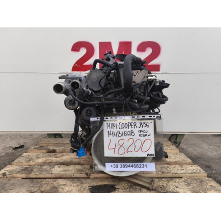 Complete engine MINI Cooper 1st Series N14B16AB 174 HP 129 KW N14B16AB Petrol 1598 (00-06)