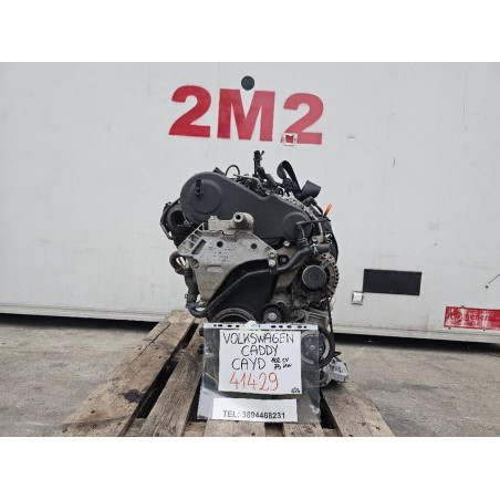 MOTORE COMPLETO VOLKSWAGEN Caddy 3° Serie CAYD 102 CV 75 KW CAYD diesel 15