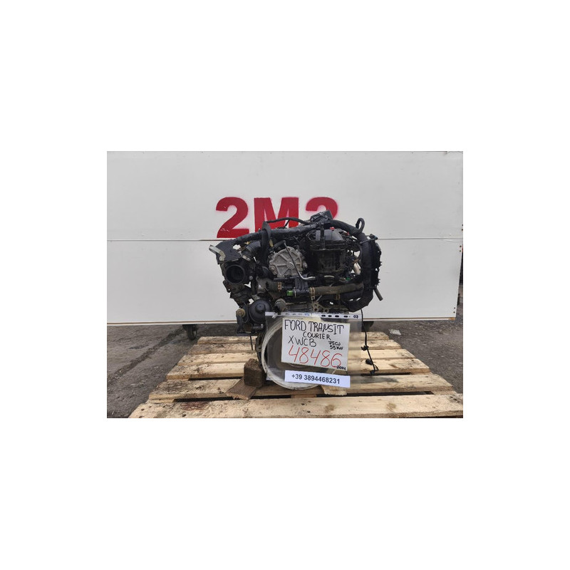 Complete Engine Ford Transit Courier Series XWCB 75 HP 55 kW XWCB Diesel 1499 (14-)