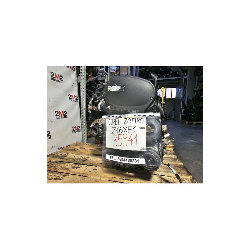 Complete engine Opel Zafira B Z16XE1 105HP Z16XE1 Petrol 1600 (05-08)