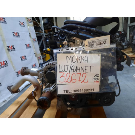 Motore semicompleto Opel Mokka 1° Serie A14NET, 140 CV, 103 KW, Benzina 1364 cc (12-)