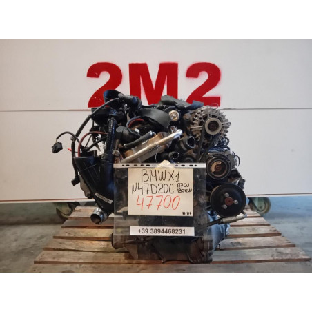 MOTORE COMPLETO BMW X1 SERIE (E84) N47D20C 177 CV 130KW N47D20C DIESEL 20 (09-15)