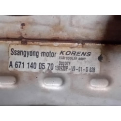 MOTORE COMPLETO SSANGYONG KORANDO 2° SERIE D20DTF 150 CV110KW D20DTF DIESEL 1998 (10-)