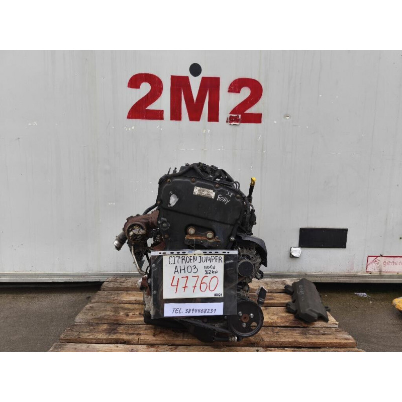 MOTORE completo CITROEN JUMPER 3° SERIE AH03 110 CV 82 KW AH03 DIESEL 1997 (06-)