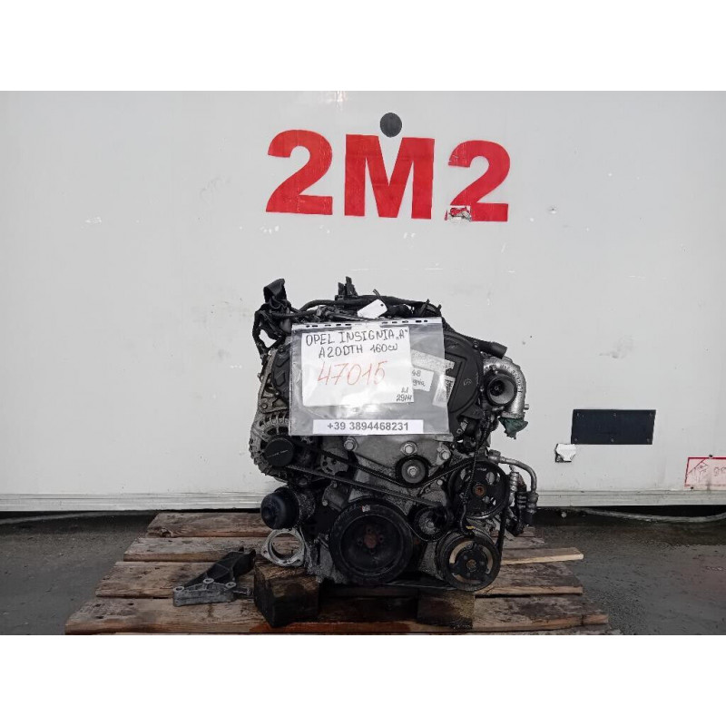MOTORE COMPLETO OPEL INSIGNIA BERLINA A20DTH 160CV A20DTH DIESEL 20 (08-17)