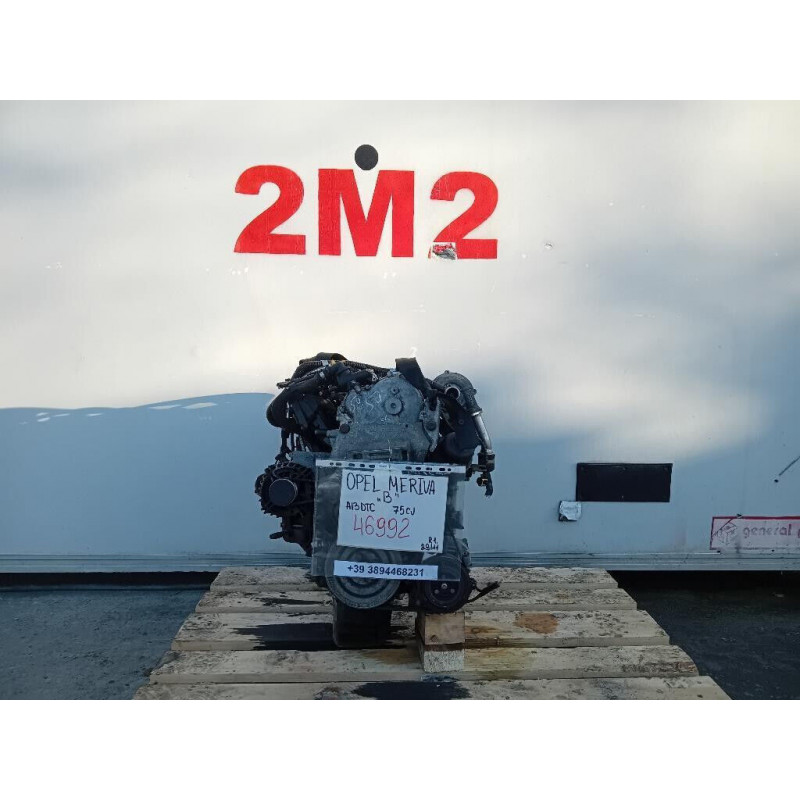MOTORE COMPLETO OPEL MERIVA 2° SERIE A13DTC 75 CV A13DTC DIESEL 13 (06-10)