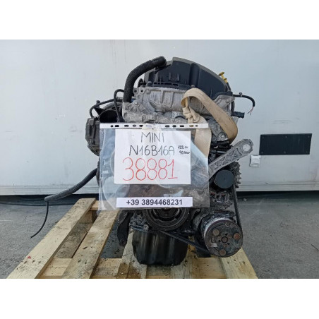 MOTORE MINI COOPER 1° SERIE N16B16A 122CV 90KW N16B16A BENZINA 1598 (00-06)