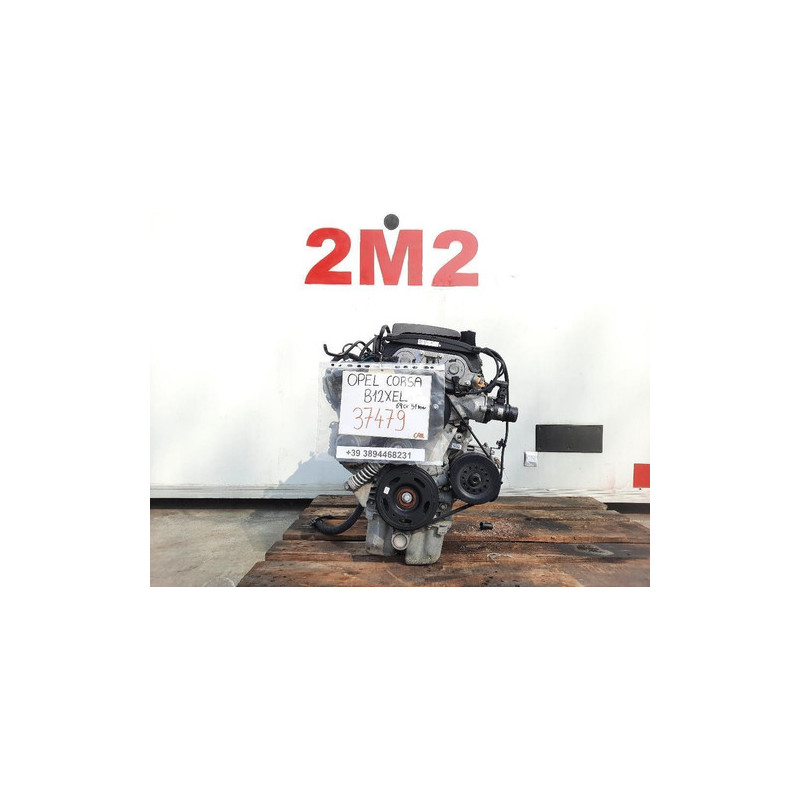 MOTORE COMPLETO OPEL CORSA E 3° SERIE B12XEL B12XEL BENZINA 1229 (15-)
