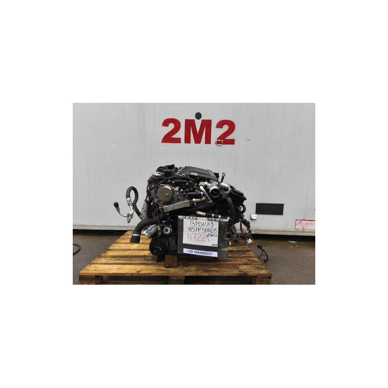 MOTORE COMPLETO BMW X3 1° SERIE M57N306D5 306D5 286 CV M57N306D5 DIESEL 2993 (04-10)