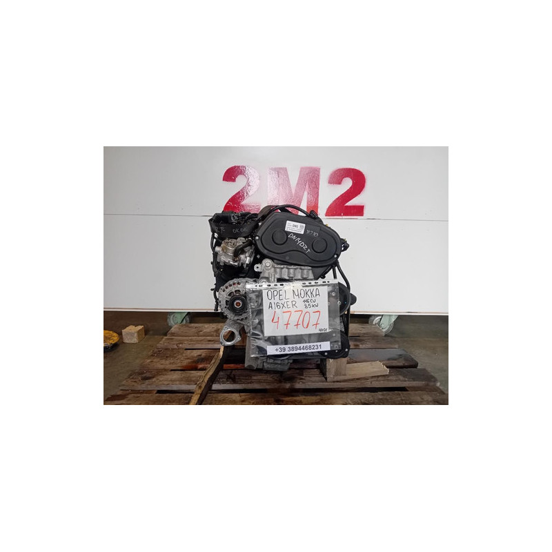 MOTORE COMPLETO OPEL MOKKA 1° SERIE A16XER 116 CV 85KW A16XER BENZINA 1598 (12-)