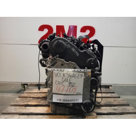 Complete Engine Volkswagen Golf 6 VI Variant CAYC 105 HP 77 kW CAYC Diesel 1598 (2008-2012)