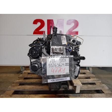 MOTORE COMPLETO FIAT 500 X SERIE 55263624 140 CV 102KW 55263624 BENZINA 1368 (2015)
