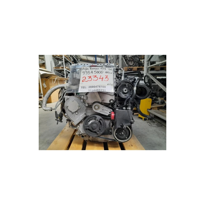 Motore Semicompleto Alfa Romeo 159 Berlina Serie (939_) 939A5000 – 185 CV, 136 kW, Benzina (2005-2011)