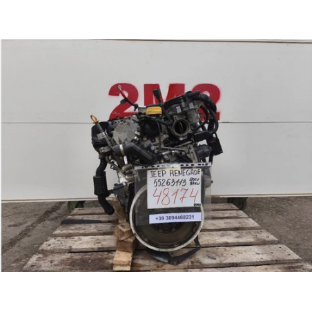 MOTORE COMPLETO JEEP RENEGADE SERIE 55263113 120 CV 97 KW 55263113 DIESEL 1598 (14-)