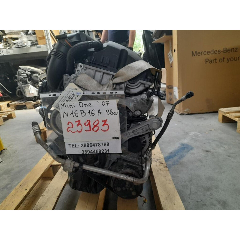 MOTORE COMPLETO MINI One 1° Serie N16B16A 98 CV 72 KW N16B16A benzina 15 1705001