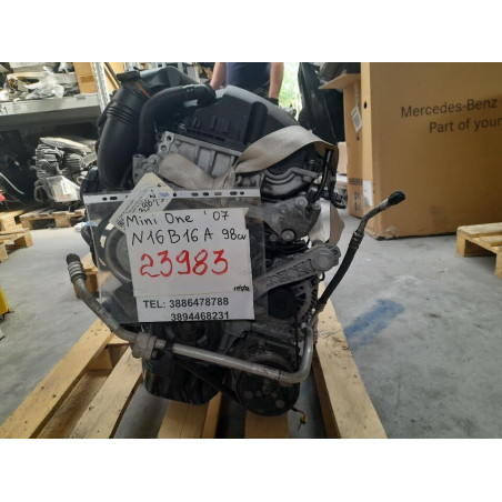 MOTORE COMPLETO MINI One 1° Serie N16B16A 98 CV 72 KW N16B16A benzina 15 1705001
