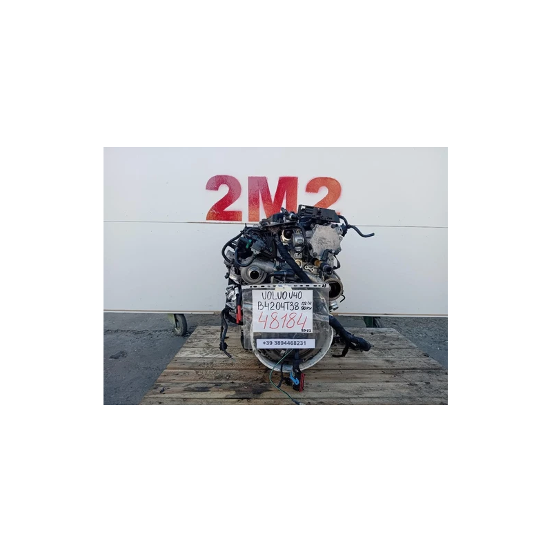 MOTORE COMPLETO VOLVO V40 SERIE B4204T38 122 CV 90 KW B4204T38 BENZINA 1969 (12-15)