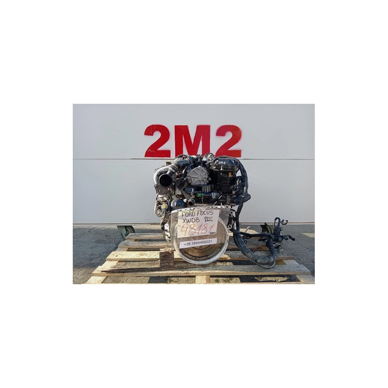 MOTORE COMPLETO FORD FOCUS BERLINA 4° SERIE XWDB/D/E 120 CV 89 KW XWDB/D/E DIESEL 1499 (08-11)