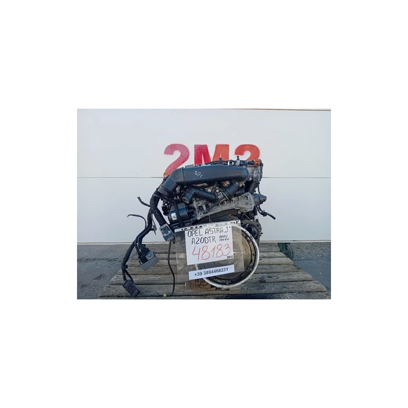 MOTORE COMPLETO OPEL ASTRA J A20DTR 194 CV 144 KW A20DTR DIESEL 1956 (09-)
