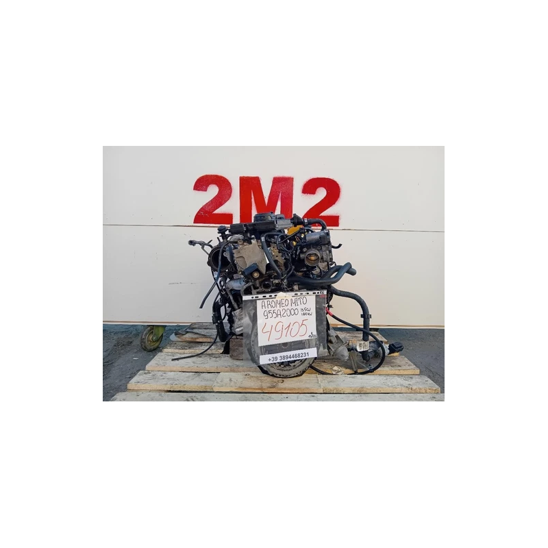 MOTORE COMPLETO ALFA ROMEO MITO SERIE (955_) 955A2000 135CV 100 KW 955A2000 BENZINA 1368 (08-)