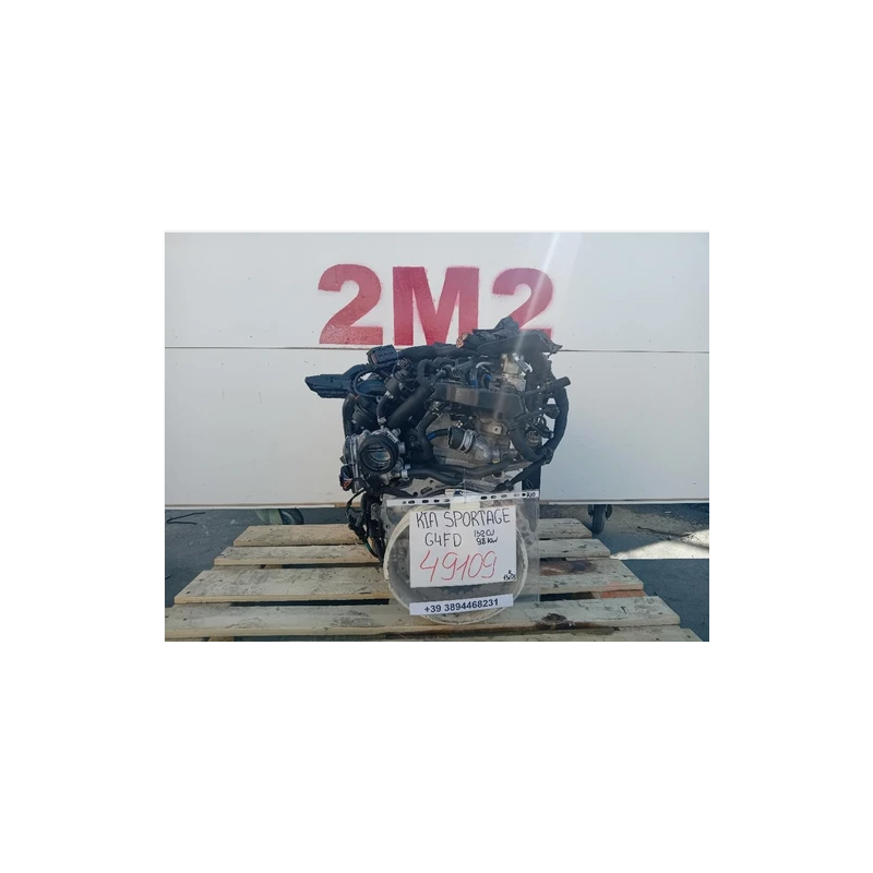 MOTORE COMPLETO KIA SPORTAGE SERIE G4FD 132 CV 98 KW G4FD BENZINA 1591 (16-21)