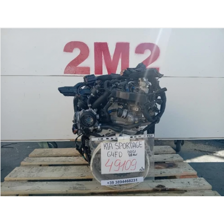 MOTORE COMPLETO KIA SPORTAGE SERIE G4FD 132 CV 98 KW G4FD BENZINA 1591 (16-21)