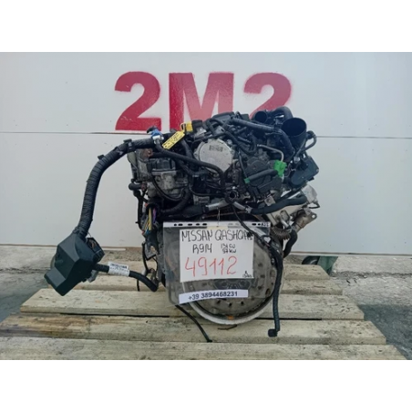 MOTORE COMPLETO NISSAN QASHQAI 1° SERIE R9M 131 CV 97 KW R9M DIESEL 1598 (06-09)