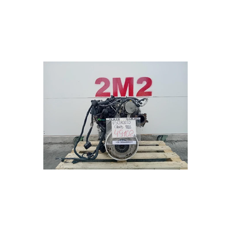 MOTORE COMPLETO VOLKSWAGEN SCIROCCO SERIE (137) CAWB 200 CV 149 KW CAWB BENZINA 1984 (08-14)