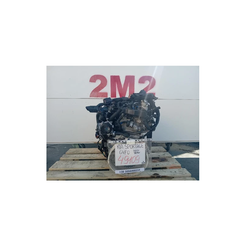MOTORE COMPLETO KIA SPORTAGE SERIE G4FD 132 CV 98 KW G4FD BENZINA 1591 (16-21)