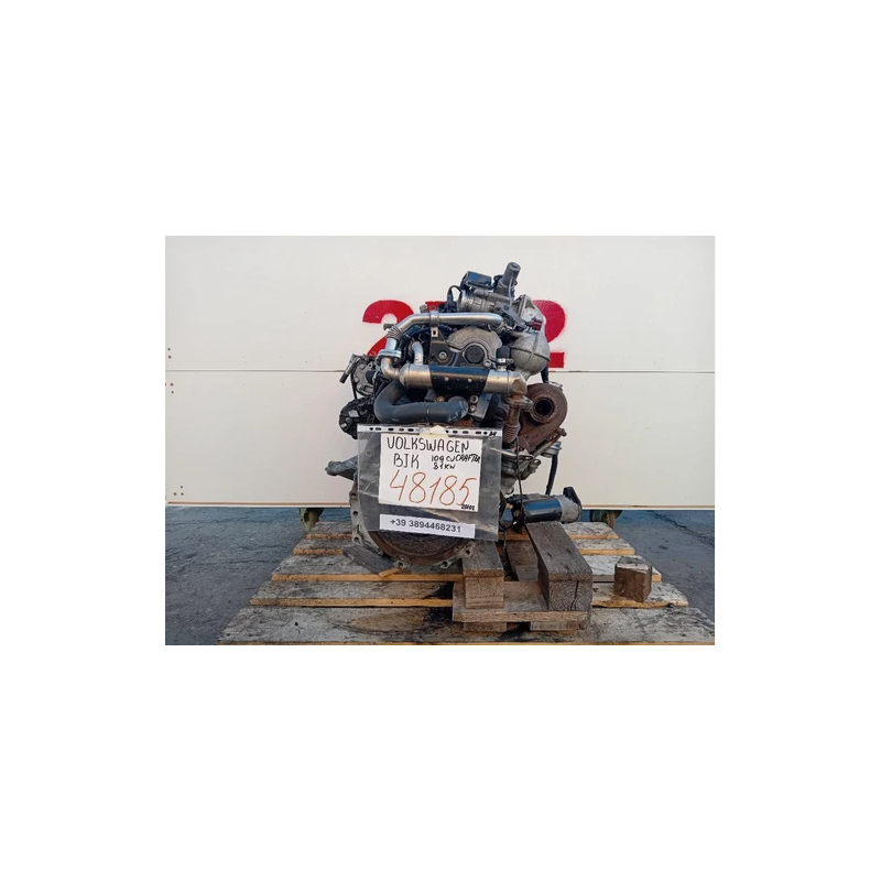MOTORE COMPLETO VOLKSWAGEN CRAFTER CASSONE APERTO BJK 109 CV 81 KW BJK DIESEL 2461 (06-)