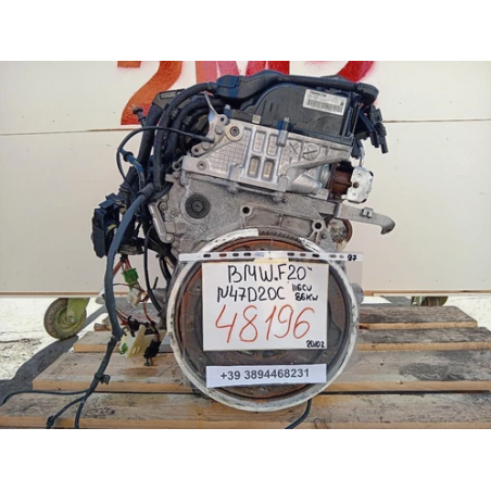 MOTORE COMPLETO BMW SERIE 1 (F21) N47D20C 116 CV 86 KW N47D20C DIESEL 1995 (12-18)