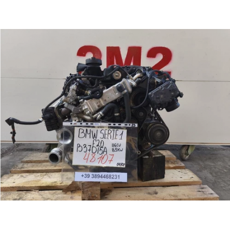 MOTORE COMPLETO BMW SERIE 1 F20 B37D15A 116CV B37D15A DIESEL 1496 (11-19)