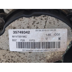 MOTORE COMPLETO BMW SERIE 1 F20 B37D15A 116CV B37D15A DIESEL 1496 (11-19)