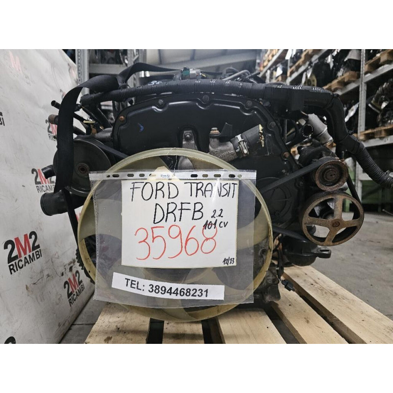 MOTORE COMPLETO FORD Transit Serie DRFB 101 CV 2.2 TRANSIT DRFA/B diesel 1729396