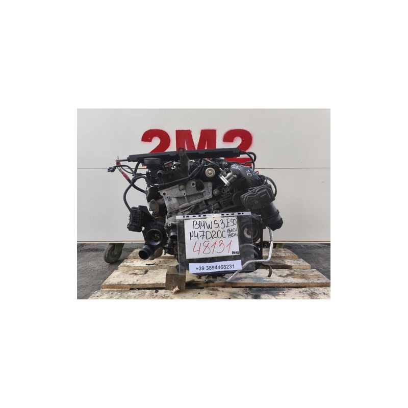 MOTORE COMPLETO BMW SERIE 3 E90 BERLINA N47D20C 184 CV 135 KW N47D20C DIESEL 1995 (05-08)
