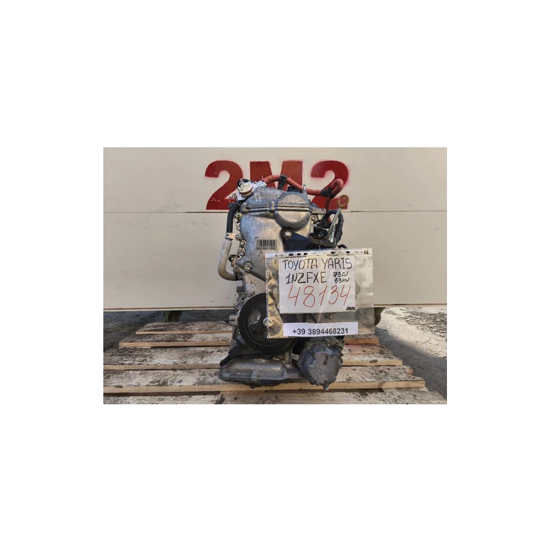 MOTORE COMPLETO TOYOTA YARIS SERIE 1NZFXE 73 CV 53 KW 1NZFXE HYBRID 1497 (17-20)