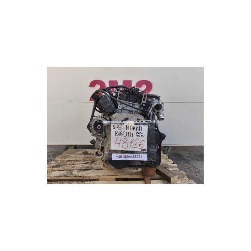 MOTORE COMPLETO OPEL MOKKA 1° SERIE B16DTH 136 CV 100 KW B16DTH DIESEL 1598 (12-)