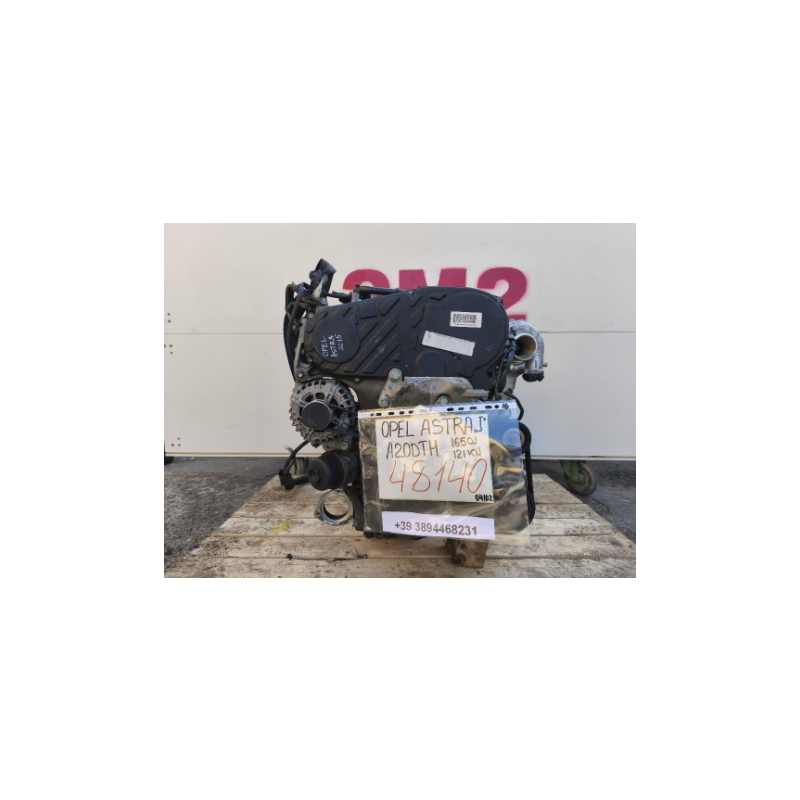 MOTORE COMPLETO OPEL ASTRA J A20DTH 165 CV 121 KW A20DTH DIESEL 1956 (09-)