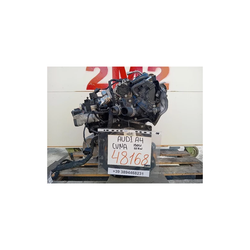 Complete Engine Audi A4 Sedan (8W2) CVNA 150 HP 111 kW CVNA Petrol 1395 (15-)