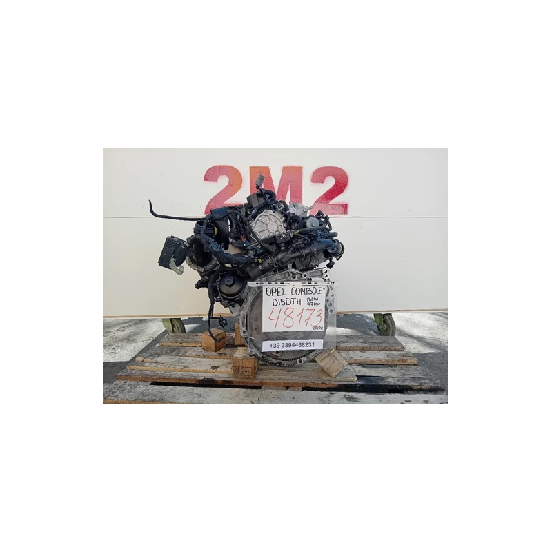 MOTORE COMPLETO OPEL COMBO SERIE (E) D15DTH (YHZ) 131 CV 97 KW D15DTH (YHZ) DIESEL 1499 (18-)